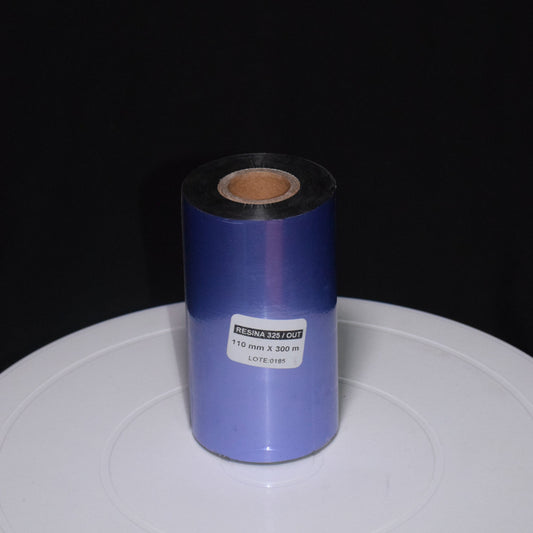Cinta de Transferencia Térmica 110mm x 300m Resina