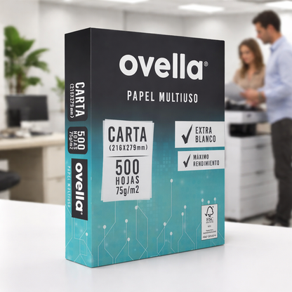 Resma Carta 75 gr 500 hojas