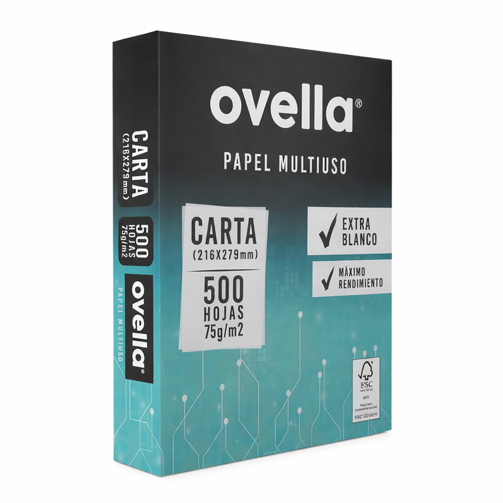 Resma Carta 75 gr 500 hojas