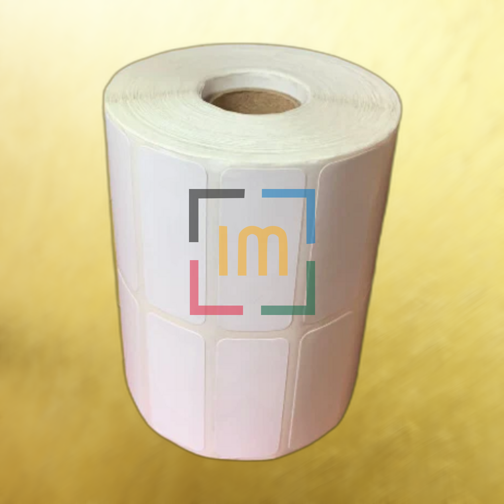 Rollo Etiqueta 50x20mm Buje 1 2 Salidas