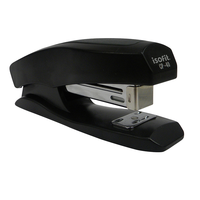 Corchetera plástica CP-30 negra Isofit 25 hojas