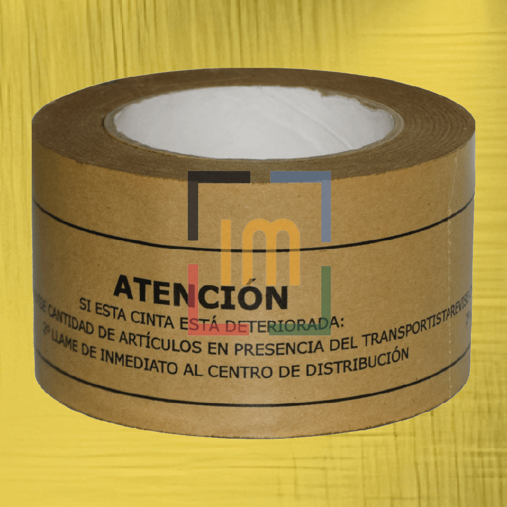 Cinta Embalaje Ecológica Papel Kraft Engomado 72mm x 50m