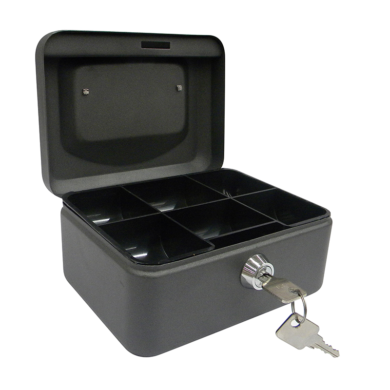 Caja de Seguridad 152x118x80mm Gris