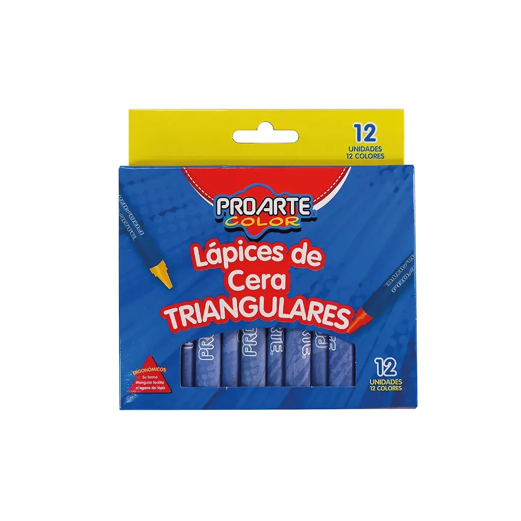 Caja Lápices de Cera 12 Colores