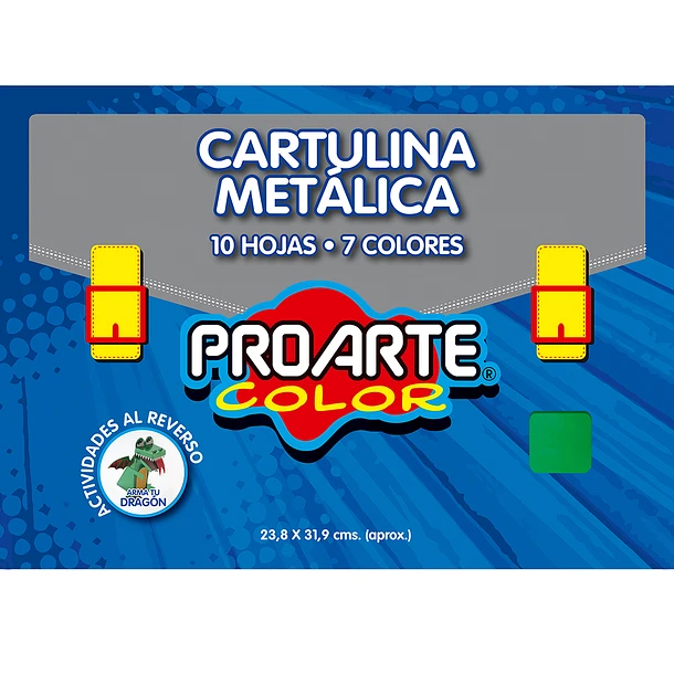 CARTULINA METALICA COLORES PLIEGO