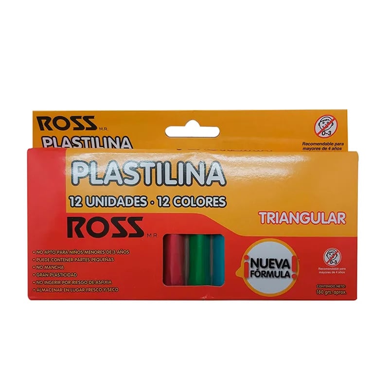 PLASTICINA 12 COLORES