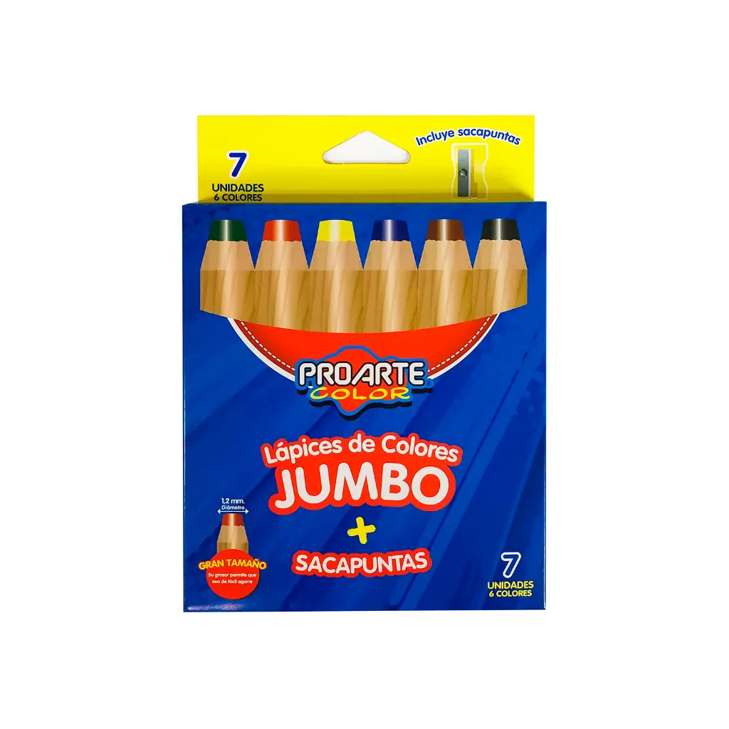 PLUMON 12 COL. ESCOLAR JUMBO