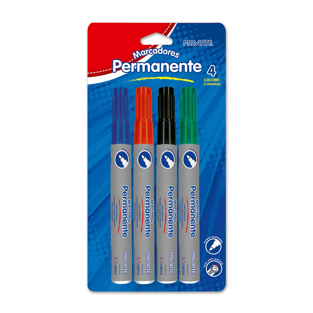 PLUMON PERMANENTE DIF COLORES DESECHABLE
