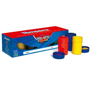 TEMPERA 12 COLORES 15 ML