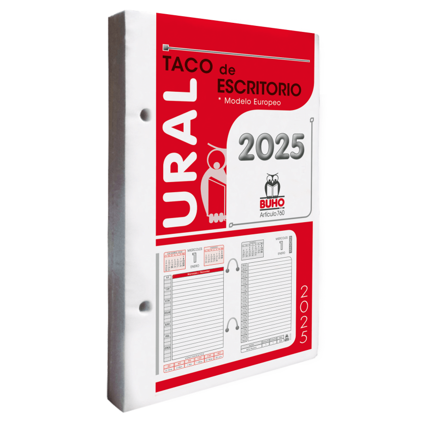 TACO CALENDARIO GRANDE 2023 BUHO 760 URAL