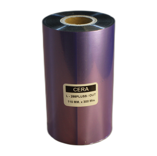 [NZ-00084] Cinta de Transferencia Térmica (TTR) 110mm x 300m Cera Out