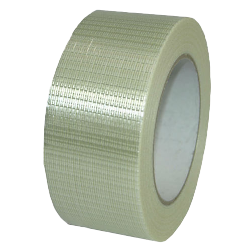 [NZ-00307] Cinta Embalaje Filamento Reforzada con Fibra de Vidrio 50mm x 50m