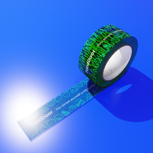 Cinta Embalaje Impresa 3 Colores 48mm x 100m 45 micras 288 unidades