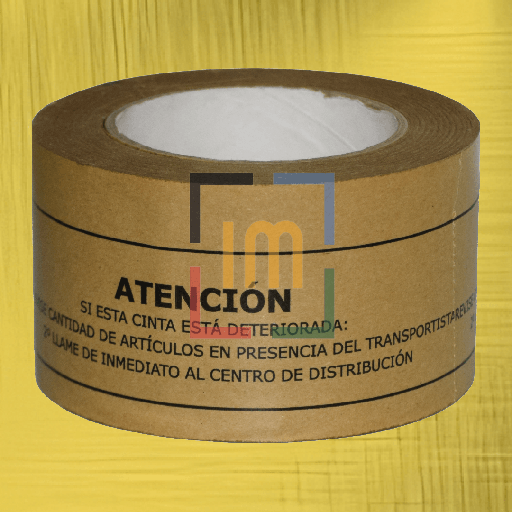 Cinta Embalaje Ecológica Papel Kraft Engomado 72mm x 50m