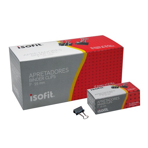 [NZ-010575] APRETADOR DOBLECLIP ISOFIT 1/2 15MM  (12un)
