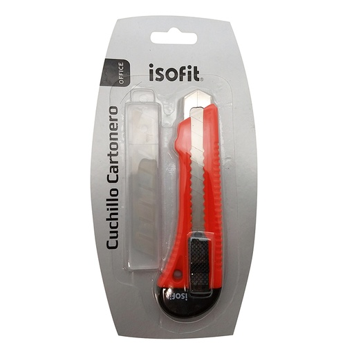 [NZ-10162] BLI. cuchillo cartonero+repuesto Isofit GRANDE 