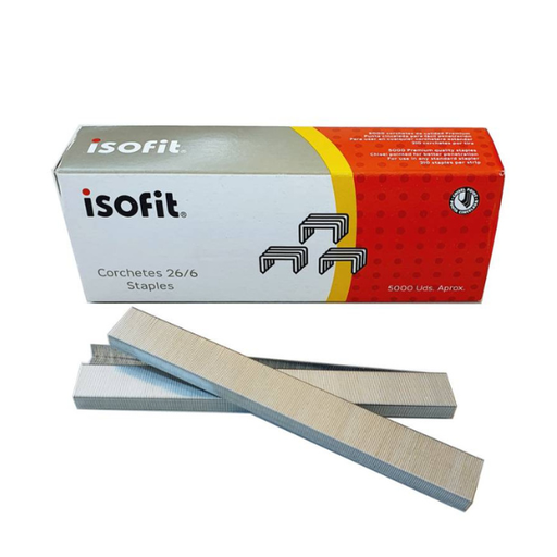 [NZ-010161] Corchete 26/6 Caja 5000 Unidades