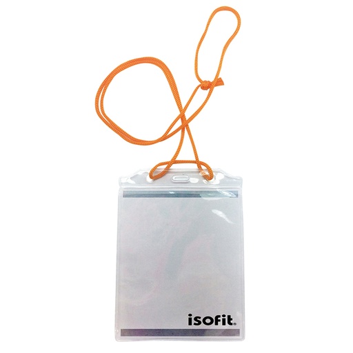 [NZ-01067] Portacredencial plastico ISOFIT vertical 10Un