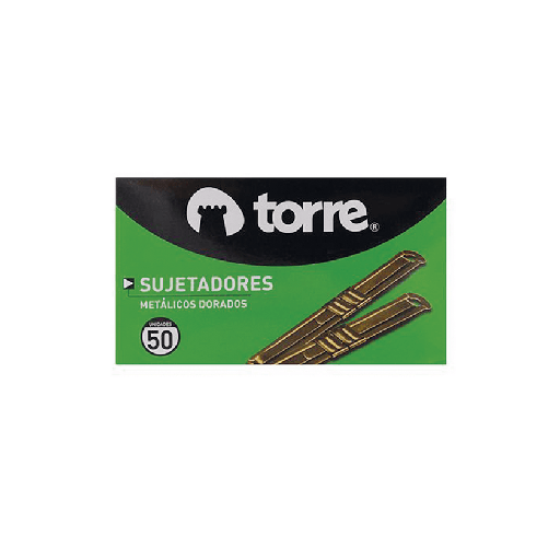 [11732] ACCOCLIPS FASTENER DORADO 50 UNID.