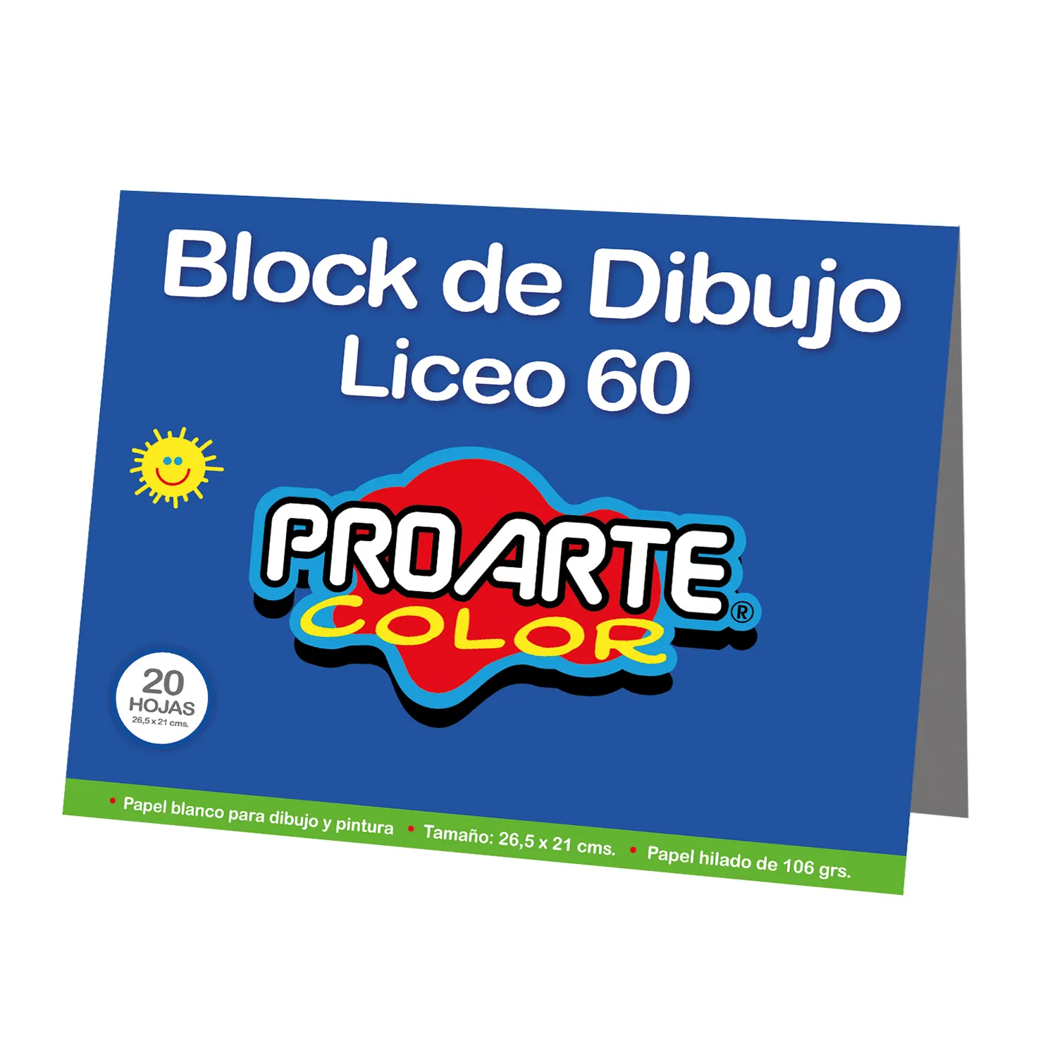 [13000-1] BLOCK DIBUJO 60 20 HOJAS 21X26,5 CM