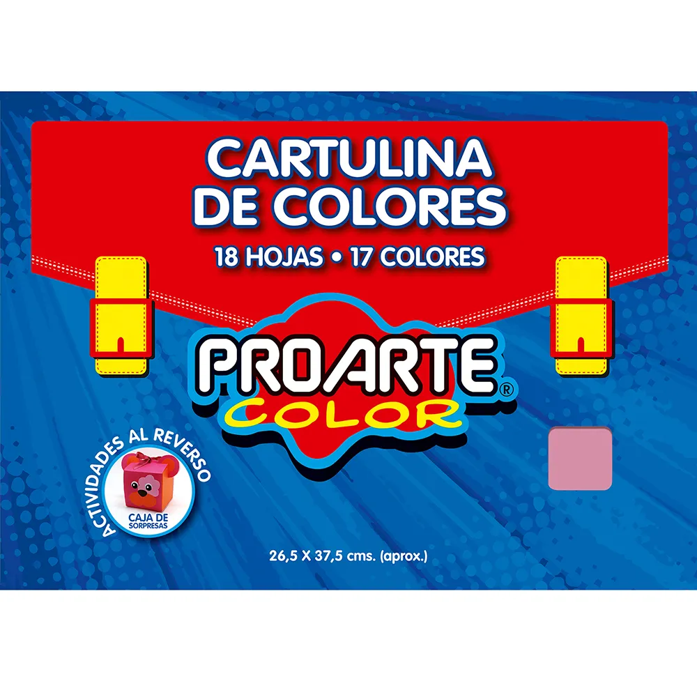 [22943-1] CARPETA ARTE CARTULINA 18 PLIEGOS
