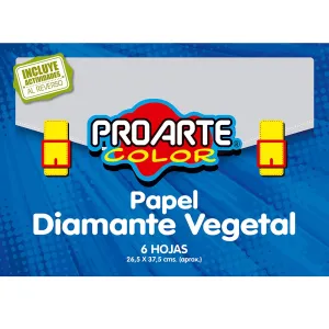 [13382-5] CARPETA ARTE PAPEL DIAMANTE 6 PLIEGOS
