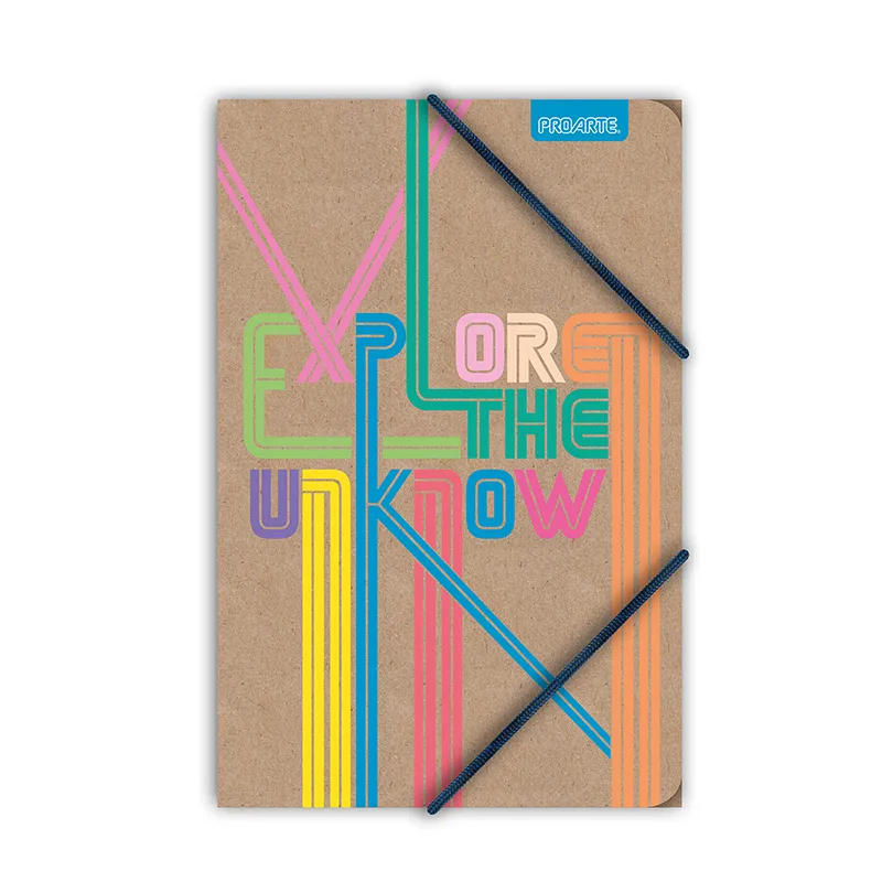 [34621-7] CARPETA CARTERA C/ELAST.OFICIO AZUL VINIL