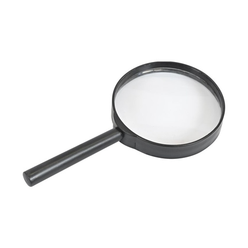 [88298] LUPA CON MANGO PLASTICO REDONDO 75 MM
