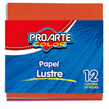 [14283-2] PAPEL LUSTRE FAJO 10 X 10 24 HJ