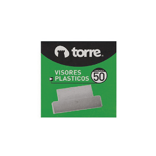 [12318] Caja de Visores Plástico 50 Unidades