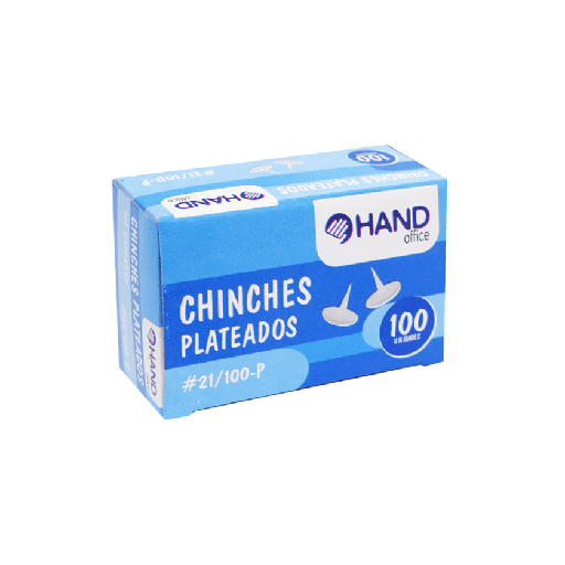 [12931] CHINCHES PLATEADOS X 100 UD HAND