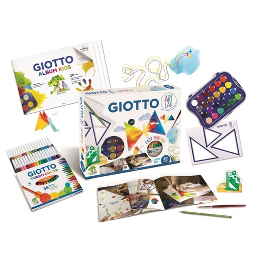 [45624] SET CREATIVO LAB EASY PAINTIN 82 PIEZAS