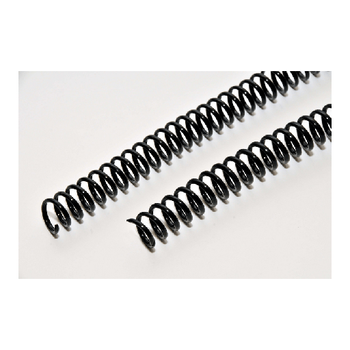 [14881NG] ESPIRALES ENCUAD.08MM NEGRO 58 PASOS 100UD