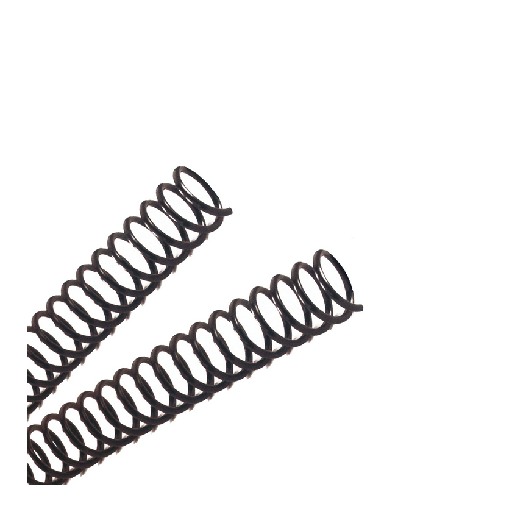 [80659NG] ESPIRALES ENCUAD.14MM NEGRO X 50 UD.